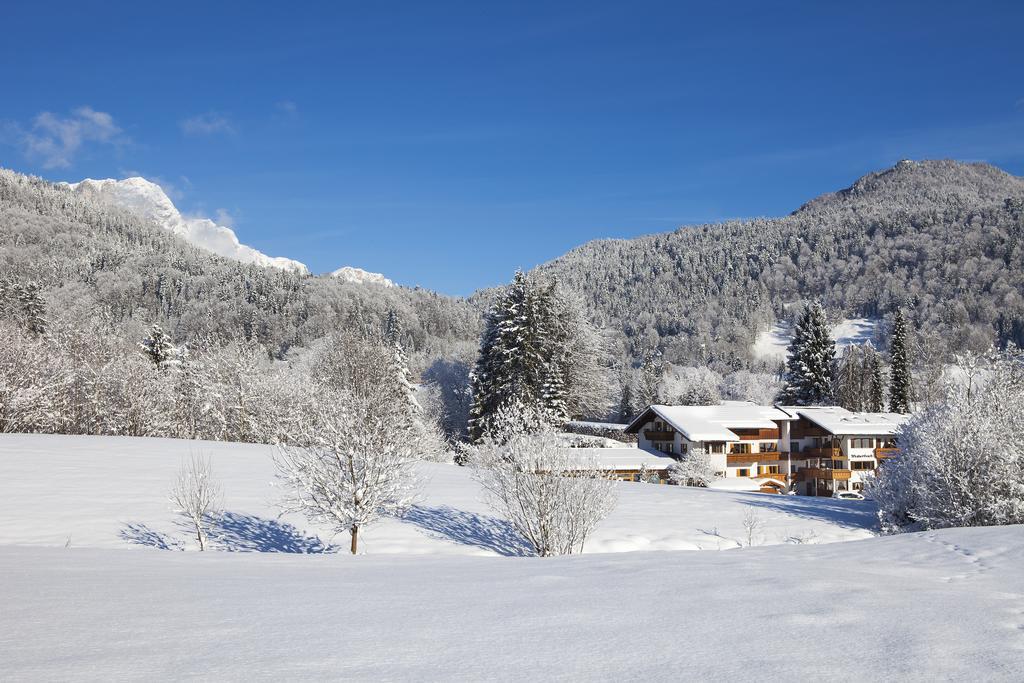 Ferienwohnungen Weiherbach - Hallenbad ベルヒテスガーデン エクステリア 写真