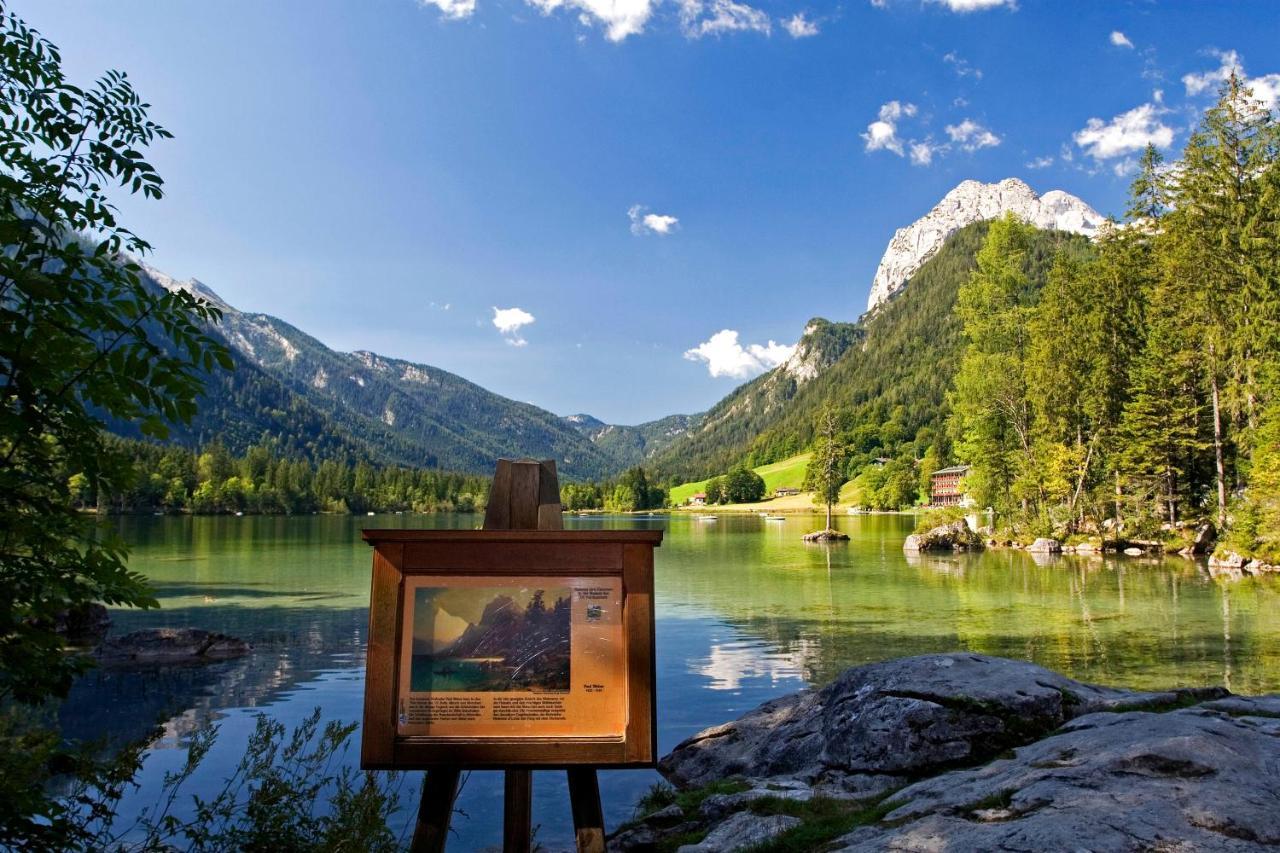 Ferienwohnungen Weiherbach - Hallenbad ベルヒテスガーデン エクステリア 写真